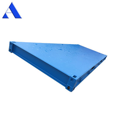 20ft 중량 철강 바닥 운송 컨테이너 플랫폼 최대 유료물 45000kg 및 30 cbm 용량