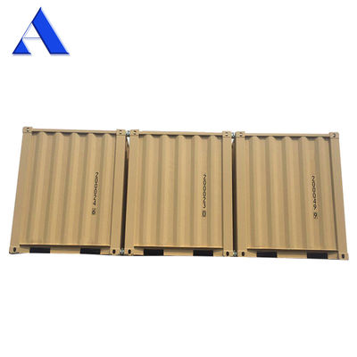 6ft x 8ft 운송 컨테이너 건조 보관 컨테이너 외형 1960 x 2438 x 2591 mm 휴대용 화물 보관