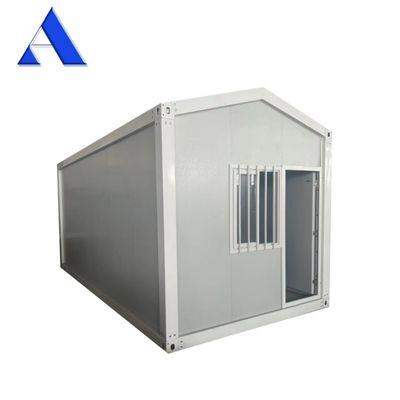 6 x 3 x 2.8m 평면 패크 가설형 가벼운 철강 선공화 운송 컨테이너 모듈을 위한 산업 디자인 스타일 철강 프레임