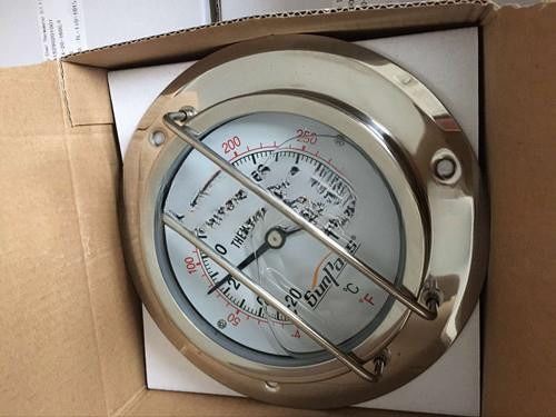 20' 길이 듀얼 스케일 -40C에서 160C ISO 탱크 컨테이너에 대한 온도 측정기 내구성 플라스틱 및 재료로 만든 예비 부품