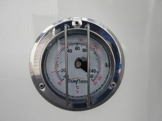 20' 길이 듀얼 스케일 -40C에서 160C ISO 탱크 컨테이너에 대한 온도 측정기 내구성 플라스틱 및 재료로 만든 예비 부품