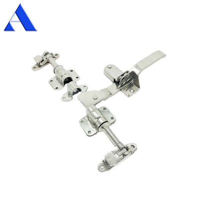 304 스테인레스 스틸 트럭 시체 부품 22mm 파이프 닦은 트럭 컨테이너 문 잠금
