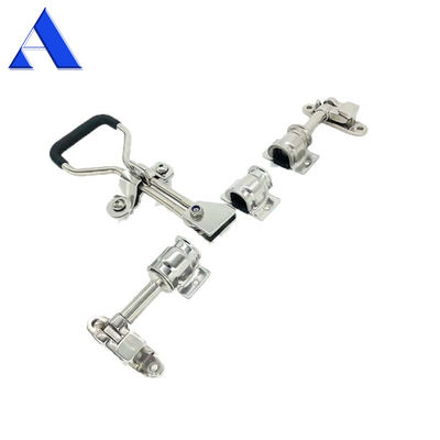 304 스테인레스 스틸 트럭 시체 부품 22mm 파이프 닦은 트럭 컨테이너 문 잠금