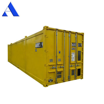40ft DNV 인증 해상 건조 운송 컨테이너 12.192 x 2.438 x 2.591m의 외부 차원으로 경쟁력