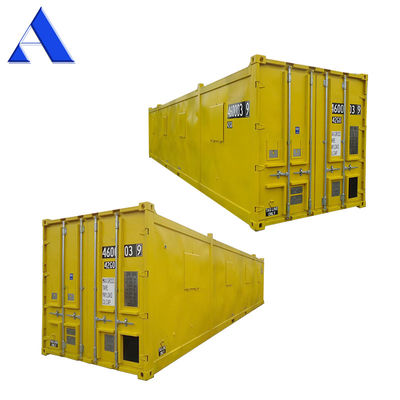 40ft DNV 인증 해상 건조 운송 컨테이너 12.192 x 2.438 x 2.591m의 외부 차원으로 경쟁력