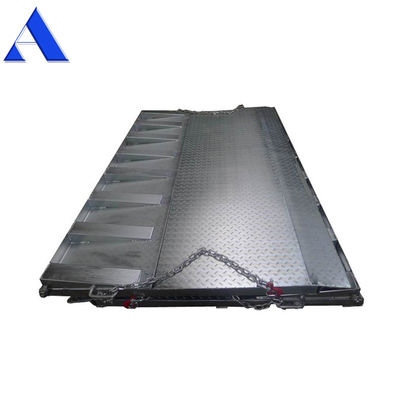 테이블 크기 2000x2200mm 전연 및 스테인리스 스틸 이동 로딩 도크 램프 포크 리프트