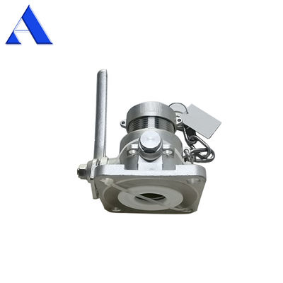 500mm Manhole 3' 'BSP SS316 플라스틱 문서 보관기 ISO 탱크 컨테이너를 위한 바닥 배charge 나비 밸브
