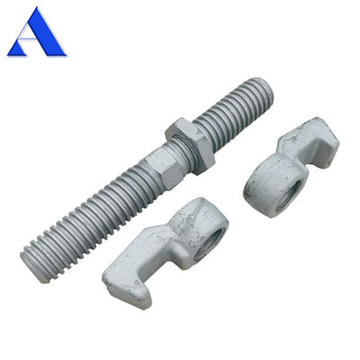 도장철 260mm 380mm 래싱 트위스트 잠금 이중 클램프 ISO 운송 컨테이너 브릿지 부착 컨테이너 래싱 장비
