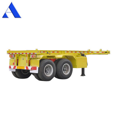 12R22.5 린글롱 타이어 2 축 40ft 20ft 선박 체시 가스네크 골격 트럭 프레임 반 트레일러 컨테이너