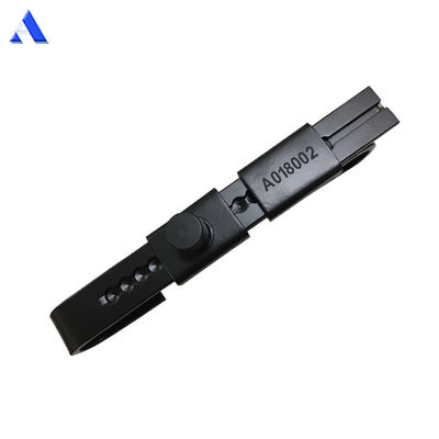 화물 운송 컨테이너 보안 문 잠금 장벽 봉인 검은색 250mm에서 445mm 및 낮은 유지 보수 요구 사항