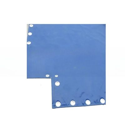 1000D * 1000D 가닥 수 평형 스타일 사용자 정의 크기 650gsm 900gsm 8m 10m에 웅덩이 PVC 덮인 가판 트럭 및 트레일러