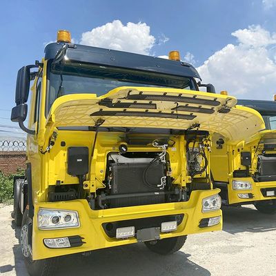 450HP 600L 연료 탱크 왼쪽 유로 2 반 트레일러 6X4 무거운 트럭 트랙터 헤드 디젤 연료 자동 수동 변속기