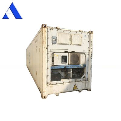 두바이에서 20ft 중고 냉장고 마이너스 18도 리퍼 컨테이너 문 열 2290 x 2246 MM 연령 2004-2008