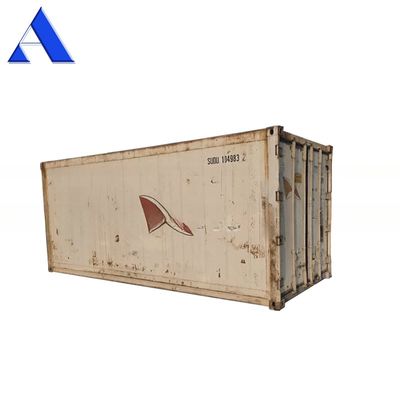 두바이에서 20ft 중고 냉장고 마이너스 18도 리퍼 컨테이너 문 열 2290 x 2246 MM 연령 2004-2008