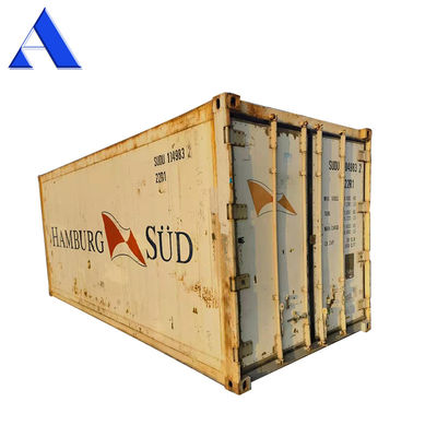 두바이에서 20ft 중고 냉장고 마이너스 18도 리퍼 컨테이너 문 열 2290 x 2246 MM 연령 2004-2008