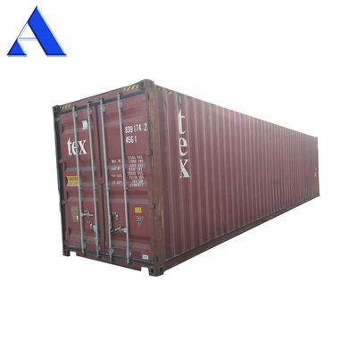 40ft HC 40ft 배송 컨테이너 높은 큐브 중고 건조 컨테이너 화물 가치 사용 된 40 피트