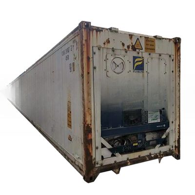 사용 된 20ft 냉동 리퍼 화물 컨테이너 6058 x 2438 x 2591 mm의 외부 크기
