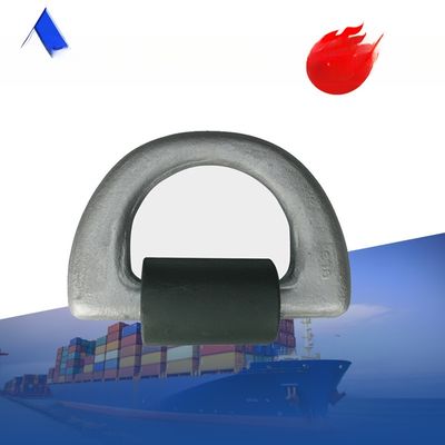 500KN M.B.L GL CCS 승인 50T 가조 컨테이너 클램프와 함께 D 링을 래싱