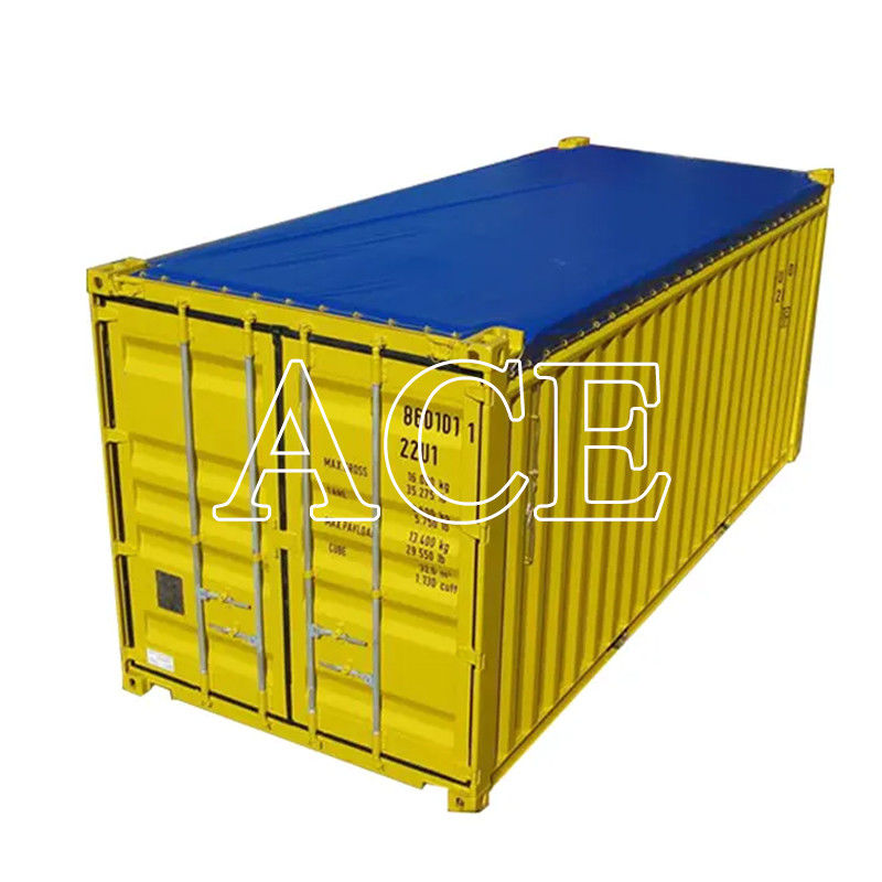 20ft Soft Open Top Dry Cargo Offshore Container CSC 해상 석유 및 가스 플랫폼 운송을 위한 인증