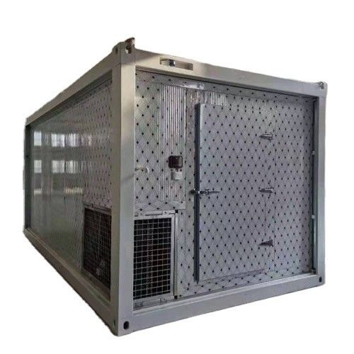 다재다능한 6x2.2x2.2m 이동식 20ft Reefer 컨테이너 냉장고 R134a/R404A 냉장료