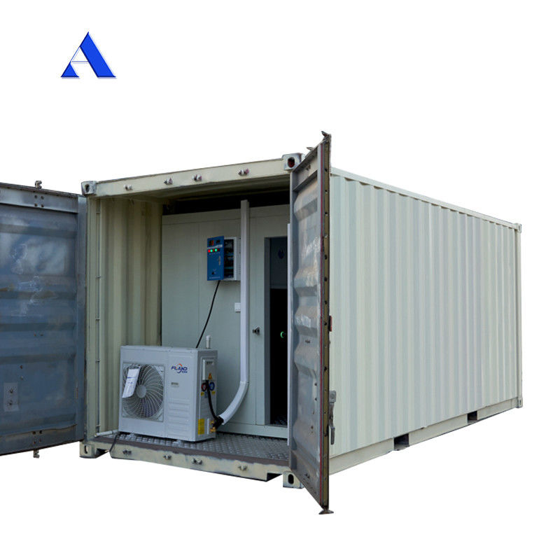 20ft 리퍼 컨테이너 냉장고 알루미늄 T 바 바닥과 R134a / R404A 냉장