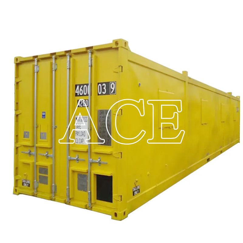 40ft 오프शोर 컨테이너 DNV 2.7-1 표준 40 피트 건조 컨테이너 KSA UAE 코튼 스틸 사용자 정의 로고 및 4 다리 스링